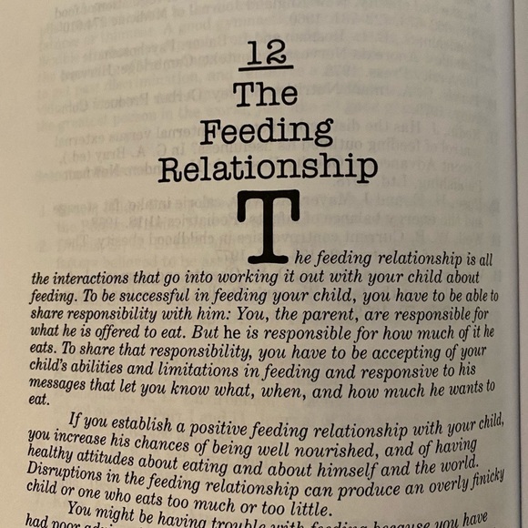 𝅺🎈$10 add on Feeding Guide for children. E.Satter. Feeding with Love & Good Se… - Picture 10 of 10